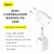 Imagem do Fonte Carregador Celular Tipo C Turbo 20W Super Si Quick Charger Branco Baseus (