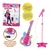 Imagem do KIT MICROFONE GUITARRA INFANTIL MENINAS PEDESTAL ROCK STAR AMPLIFICADOR MUSICAL