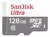 Cartão de Memória SanDisk Ultra SDSQUNR-128G-GN3MA 128gb Adaptador Micro Sd (V