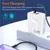 Carregador rápido com cabo USB tipo C PD, adaptador de carga rápida 3.0, iPhon - SosCelularesSG