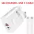 Carregador rápido com cabo USB tipo C PD, adaptador de carga rápida 3.0, iPhon - loja online