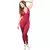 Macacão Fitness Longo Suplex Liso Feminino Com Bojo Espuma e Detalhes Nas Costa - comprar online