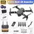 Dobrável Dual HD Camera Drone, Helicóptero RC, FPV, Avental de altura, E88Pro, - loja online