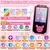 Telefone inteligente com câmera dupla para crianças, brinquedos educativos, le
