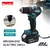 Makita-Chave de fenda elétrica sem escova, Drill Driver, 18V, velocidade variá na internet