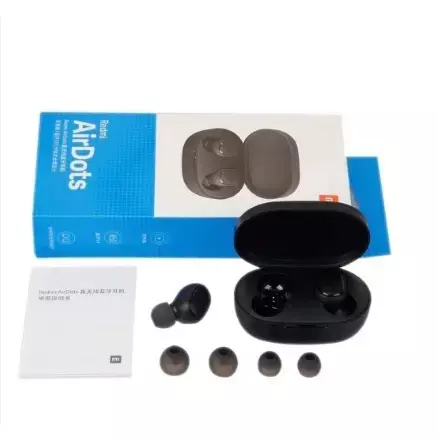 Fone De Ouvido Bluetooth Sem Fio In-ear Esportivo Airdots Cor Preto