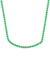 CHOKER RIVIERA ESMERALDA QUE NÃO VIRA (OURO)