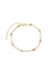 PULSEIRA DE ELOS COM ZIRCÔNIAS (OURO)
