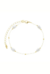 PULSEIRA COM PÉROLAS OVAIS (OURO)