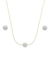 CONJUNTO DE PÉROLAS CLÁSSICO (OURO)