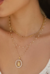 COLAR RELIGIOSO DE NOSSA SENHORA COM PÉROLAS (OURO) - comprar online