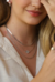 CHOKER DE TREVO COM ZIRCÔNIA CRISTAL (RÓDIO) - comprar online