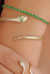 PULSEIRA RIVIERA ESMERALDA (OURO) - comprar online