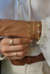 PULSEIRA DE TREVO VAZADO (OURO) - comprar online