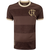 Camisa do Flamengo na cor marrom com detalhes em creme, edição especial Identidade.