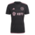 Camisa do Inter Miami 2024/2025 na cor preta com detalhes em rosa e logo da Adidas.