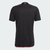 Camisa do Inter Miami manto 2, vista traseira, predominantemente preta com detalhes em rosa.