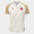 Camisa do Vasco 24/25 manto 3 na cor branca com detalhes em dourado e logo do clube em vermelho.