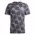 Camisa masculina do Flamengo 24/25, manto 3, com design moderno em tons de cinza e detalhes em vermelho.
