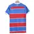 Camisa do Fortaleza 24/25 manto 1, vista de trás, com listras vermelhas e azuis.