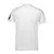 Camisa branca do Real Madrid, vista de trás, modelo 24/25 manto 1, adequada para torcedores.