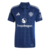 Camisa do Manchester United 24/25 manto 2 na cor azul com detalhes brancos.