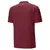 Camisa do Manchester City, modelo 24/25, cor vermelha, vista traseira, com logo discreto na parte superior.