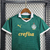 Camisa do kit infantil do Palmeiras, temporada 24/25, na cor verde com detalhes em branco e amarelo.