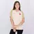 Camisa feminina do Vasco, modelo 24/25, manto 3, com detalhes em dourado e símbolo do clube.