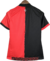 Camisa do Vitória da Copa do Nordeste 2025 feminina. com design em preto e vermelho, logo do clube e detalhes em amarelo, lampions. 