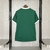 Camisa do Palmeiras 25/26, uniforme 1, na cor verde, com detalhes em branco e patrocinador estampado.