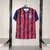 Camisa do Bahia puma torcedor Tricolor 25/26 com listras verticais vermelhas e azuis e logo do clube no peito.