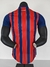 Camisa jogador do Bahia Tricolor-Manto 2 temporada 2025/2026 com listras verticais em azul e vermelho, puma, jogador, player.