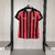 Camisa feminina do Vitória volt, Manto 1, nas cores vermelho e preto, com logotipo do clube e detalhes em branco, escudo bordados. 