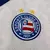 Camisa feminina branca do Esporte Clube Bahia puma, modelo 25/26, com detalhes em azul e logo do clube. puma, branca, Bahia.