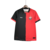 Camisa do Vitória da Copa do Nordeste 2025. com design em preto e vermelho, logo do clube e detalhes em amarelo.