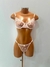 Conjunto Afrodite - Tule transparente com detalhes floral, Tule e Renda - comprar online