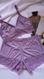 Baby Doll Andressa Feminino Adulto Microfibra e Renda Sensual
