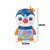 Teclado Piano Musical Bebê Brinquedo Infantil Divertido Som Pinguim - comprar online
