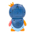 Teclado Piano Musical Bebê Brinquedo Infantil Divertido Som Pinguim - loja online