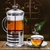 Cafeteira Prensa Francesa Cremeira Vidro E Aço Inox 350ml