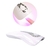 Mini Cabine Para Unha LED/UV Portátil USB 5 Lâmpadas 18W Branco na internet