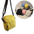 Shoulder Bag Bolsa Transversal Pano Lisa Pochete Necessaire
