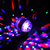 Lâmpada Luz Led Globo Colorido Giratório Duplo Festa Dj RGB na internet