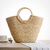 Bolsa Grande Cesta Alça Madeira Artesanal Praia Piscina - comprar online