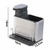 Porta Detergente Organizador Pia Cozinha Dispenser Sabão Inox - loja online