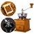 Moedor Café Manual Retrô Madeira Triturador Grãos Manivela na internet