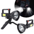 Farol Lanterna Holofote Led Recarregável Usb Suporte Tripé