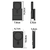 Power Bank Indução Dock 3 Em 1 Suporte Carregador 10000Mah