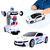 Carro Transformar Robô 2 Em 1 Bate E Volta Luzes Musica Brinquedo Infantil - comprar online